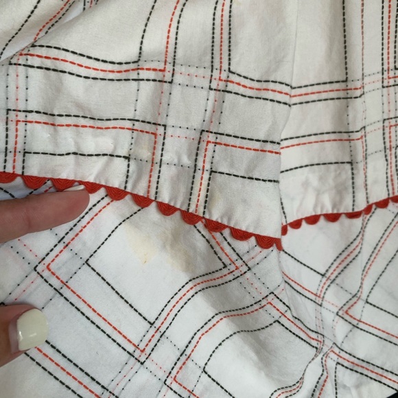 Floreat Anthropologie Orange Sun Dress Size 4 - Picture 4 of 8